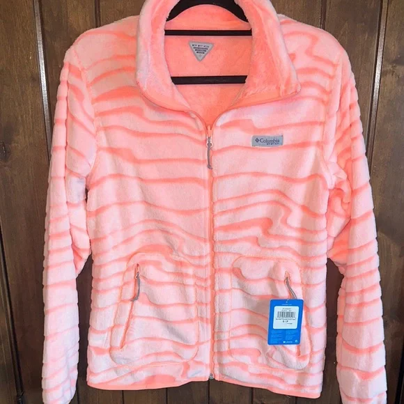 NWT Columbia Women's Slack Water Reversible Carved FZ Fleece - Picture 4 of 8